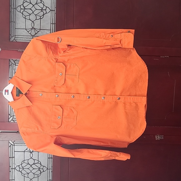 Lauren Ralph Lauren Men's Shirt Embroidered Logo Button Down Size L - Picture 1 of 10